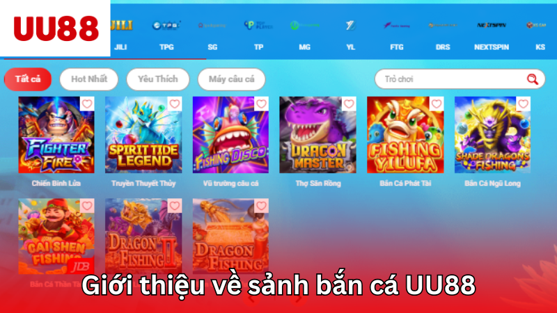 Giới thiệu về sảnh bắn cá UU88