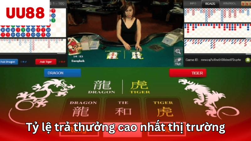 Tỷ lệ trả thưởng cao nhất thị trường với đa dạng kèo cược